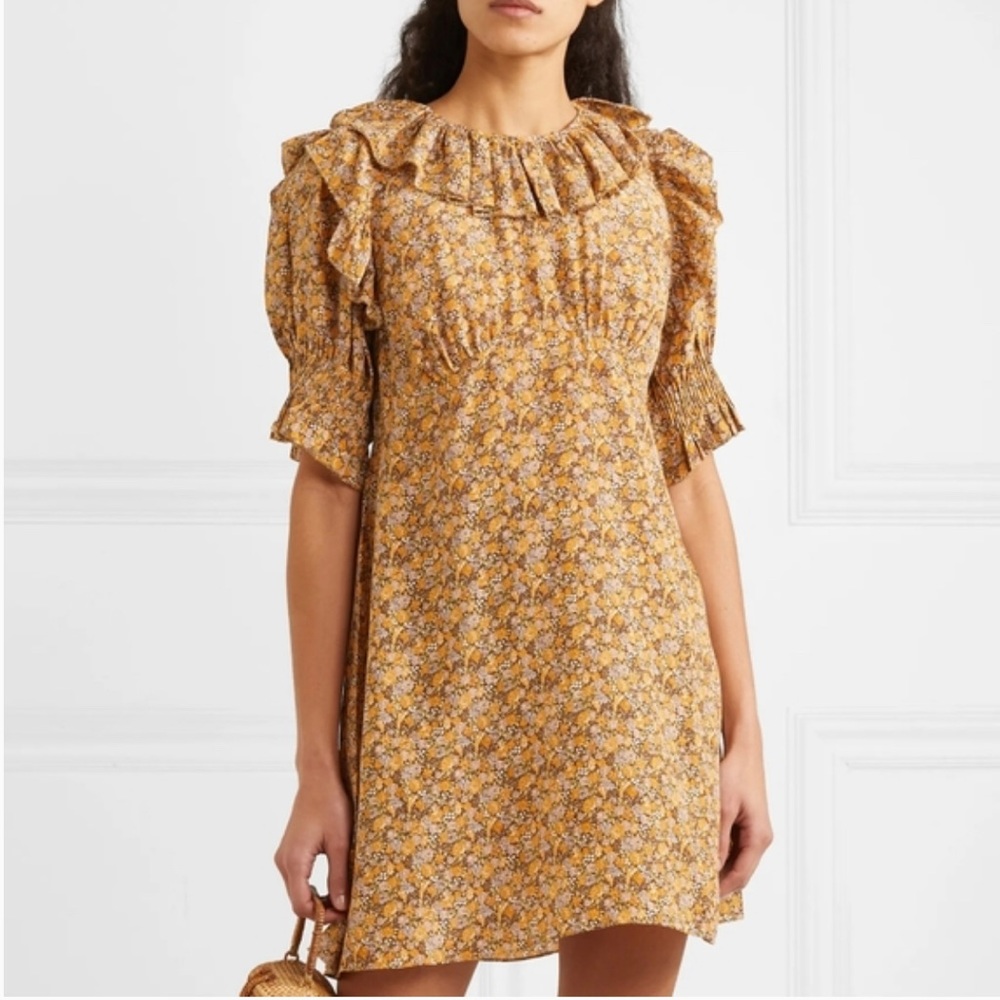 DOEN Boudain silk dress, M, NWT